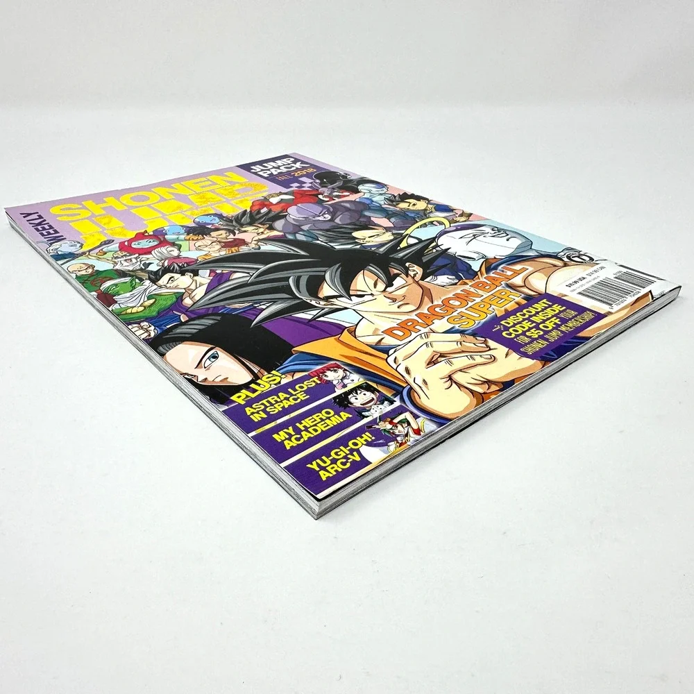 Weekly Shonen Jump Pack Manga Magazine Fall 2018 Dragonball My Hero MHA Yu-Gi-Oh
